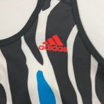 Adidas zebra print sports bra size small Photo 2
