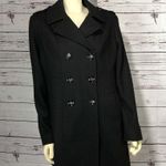 Kenneth Cole  double breasted black pea coat size 12 Photo 0