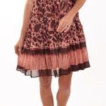 Ulla Johnson  Dhalia Bordeaux Purple Maroon Batik Puff Sleeve Silk Dress Size 2 Photo 0