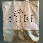 David's Bridal David’s Bridal The Bride Metallic Color Block Tote Bag Photo 2