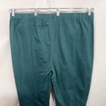 Denim 24 7 Roamans Plus Size 30WT Jeans Tall Elastic Waist Green Straight 1012 Size 30W Photo 4