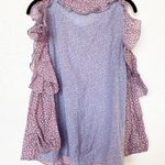 French Connection Elao Voile Cold Shoulder Top Size Small Photo 11