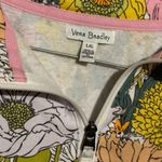 Vera Bradley Floral Quarter Zip Pullover Sweater Sweatshirt Photo 1