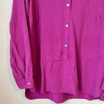 J.Jill NWT Berry Popover Tunic Shirttail Blouse Photo 5