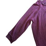 French Laundry Waffle Knit Top 2X Oversized Burgundy Coquette Boho Cottage Core Photo 3