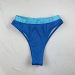 High waisted bikini bottom Blue Photo 0