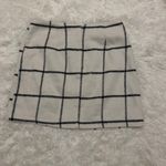 Lulus Lulu’s White Plaid Skirt Photo 3