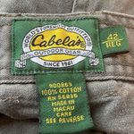 Cabela's Olive Green Outdoor Cargo Shorts Casual Hiking Adventure Wear Size 42R Photo 4