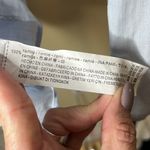 ZARA  top baby blue size small Photo 2