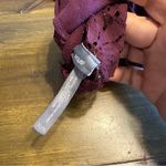 Aerie  Purple Lace Bralette Sexy Sheer Floral XL Photo 2