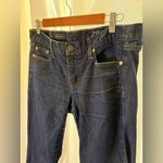 J.Crew  Bootcut Jeans Low Rise‎ Dark Wash Size 29x30 short EUC 517 Photo 2