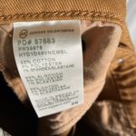 AG Adriano Goldschmied Saige Wide Leg Crop Women 28 High Rise Fit Denim Caramel Tan Photo 1