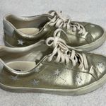 VEJA  Madewell Sneakers in Star-Embroidered Gold Leather women's size 7 Photo 1