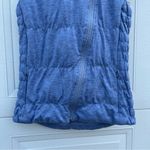 Blanc Be  Noir Down Fill Feather Vest XS Quilted Athleisure Athletic Gorpcore Photo 2