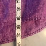 Tommy Bahama  Costalina Women’s Sleeveless Linen Top Purple Small EUC Photo 5