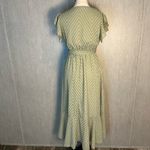 Chic Sage Striped High Low Dress Size XS Green Photo 6