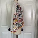 ZARA  Fish and Elephant embroidered boxy top Photo 9