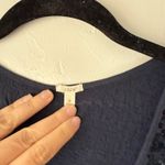 J.Crew Women's Size Small Navy Blue Sequin Sparkle Party Tank Top Photo 3