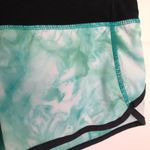 Lululemon Speed Shorts Size 4 with Green, White, and Black Spray Dye Vapor Photo 1