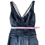 Elie Tahari Ellie Tahari 100% Silk Black Maxi Formal Dress Photo 10