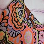 ZARA  60S MOD RETRO BOHO HIPPIE KNIT STYLE ROMPER LARGE Photo 3