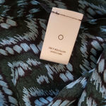 ALC Frank A.L.C Blouse Sz 0 Cold Shoulder Boho Silk Festival Coastal Cowgirl Retro Y2k Photo 9