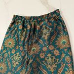 Maeve  x Anthropologie Melyssa Floral Metallic Tapestry Trouser Pant Womens Small Photo 9