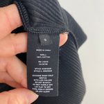 Helmut Lang Black Pulled Asym Racerback Tank Photo 6