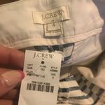 J.Crew NWT  Nautical Navy Striped Shorts Sz4 Photo 2