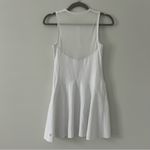 Athleta Match Point White Sleeveless 1/2 Zip Tennis Golf Dress XS Photo 2