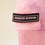 Scotch & Soda  Size Medium Washed Pink Basic Twisted Front Cropped Sweatshirt Photo 3