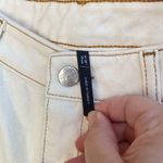 Reclaimed vintage ivory white boot cut jeans size 30 Photo 4
