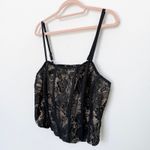Torrid Womens Corset Top Size XL Black Lace Overlay Nude Lined Whimsigoth Gothic Photo 3