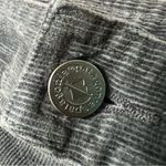 Patagonia Corduroy Organic cotton mini Skirt sz 8 forge gray belt loops pocket Photo 4