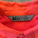 REI Orange Sahara Hiking Long Sleeve Button Down Top Women’s Size XL Photo 8
