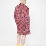 STAUD Marigold Melange space-dyed knit belted cardigan in sunset size S small Photo 18