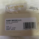 Ramy Brook NEW  White Circle Hem Boho Festival High Rise Mini Dua Shorts Size 2 Photo 3