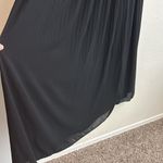 She & Sky  large pleated black maxi skirt Photo 2