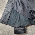 Bikers Dream Apparel Womens Moto Shacket 4XL Black Leather Button Down Size undefined Photo 9