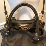 Marc Jacobs Grey Leather Top Handle Crossbody Women’s Workwear Satchel Tote Photo 6