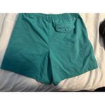 Athleta  Marin 5"‎ Board Shorts Womens XS Green Swim Shorts Photo 5
