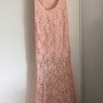 My Michelle PROM Formal Dance Party Full Length Strapless Sequined Lace Mermaid Gown Photo 2