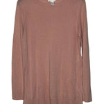 H&M Sweater Size Small Pink Womens LS Knit Acrylic Viscose Blend Pullover Photo 0