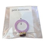 Revolve Petit Moments Ring Purple and Gold Size 6.5 NWT Photo 0
