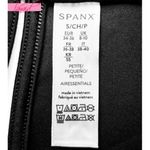 Spanx  AirEssentials Mock Neck Striped Track Jumpsuit Very Black Wide Leg Romper Photo 10