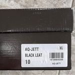 Bloomingdale’s AQUA Jett Ankle Strap High Heel Sandals Black, Size 10 NEW in Box Black Photo 7