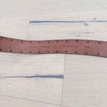 Womens Genuine Leather Belt Size L Brown Tooled Western Boho Rustic Retro Size L Photo 5