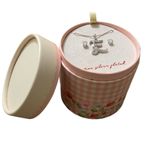 None Necklace earrings set fine silver plated the letter E NWT Photo 2