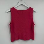 American Vintage Vintage Y2K Pink Cropped Cottagecore Tank Top Size Large Early 2000s Photo 5