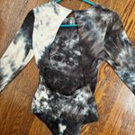 tye dye bodysuit with open back Multiple Photo 2